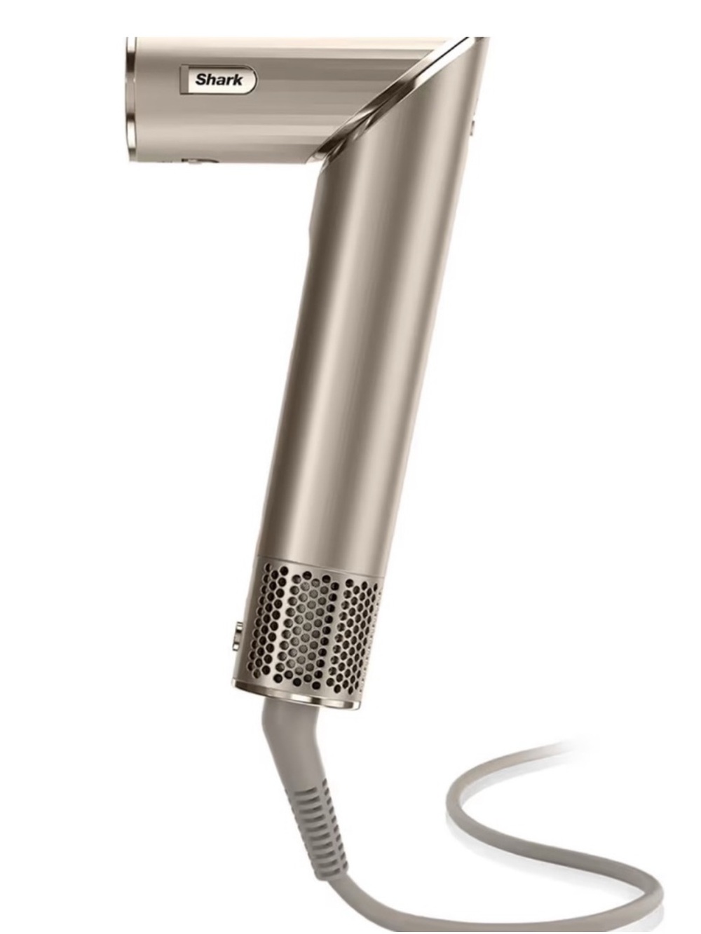 Shark Metallic Gold Handheld Hair Dryer - Sleek Design